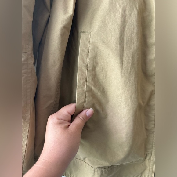 Men's Timberland cream colro wind braker‎ zip up jacket size XL - Picture 3 of 9